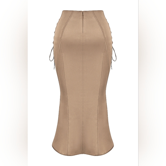 Latte Lace Up 'Sidonie' House of CB-medium - Picture 9 of 16